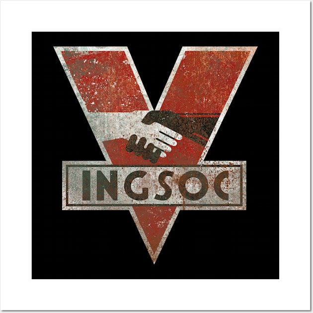 INGSOC 1984 01 Wall Art by Creatum